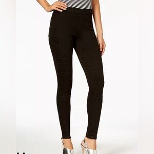 HUE Moto Leggings